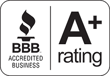 BBB Accredited Business with A+ Rating